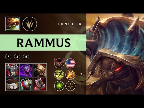 Rammus Jungle vs Jayce - NA Grandmaster Patch 25.23