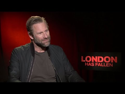 Aaron Eckhart - London Has Fallen Interview (HD)