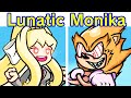 Friday Night Funkin Chaos But Lunatic Monika Sings It FNF Mod Sonic EXE 2 0 DDLC Doki Doki