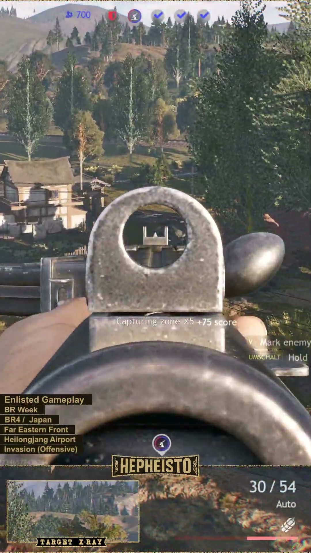 Anti Tank Gunner eliminates Tank T-34 with RPzB. 43 Ofenrohr