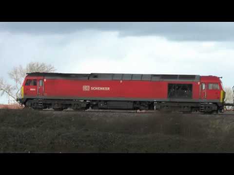 60054 On The 6v75 Dee Marsh Margam Empty Steels At Lower Bullingham 21 3 14
