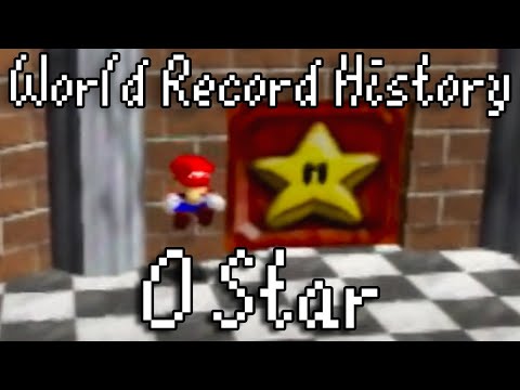 The World Record History of Super Mario 64 0 Star Speedruns