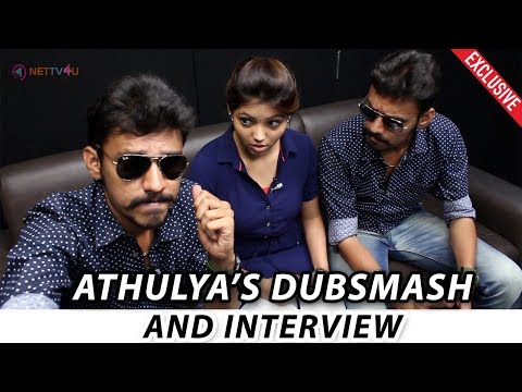 Dubsmash Of Kadhal Kan Kattuthey Athulya | Athulya Live Proposal | Interview With Arun Aravind Part2
