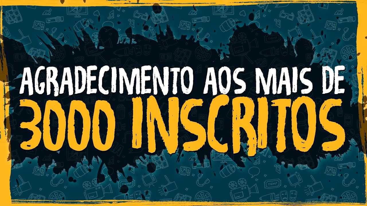 Agradecimento aos mais de 3000 Inscritos!