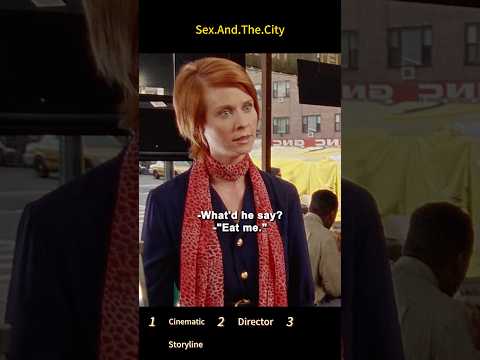 🎬 Sex and the City | Miranda’s Unexpected Encounter: Lawyer Meets Sandwich Man 🥪💼**