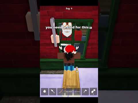 Santa workshop Trick😱 skip all turrets 😊 #99nightintheforest #roblox