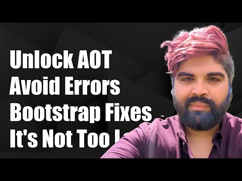 Unlock Angular 4 AOT Secrets: Avoid These Bootstrap Errors Before It's Too Late!