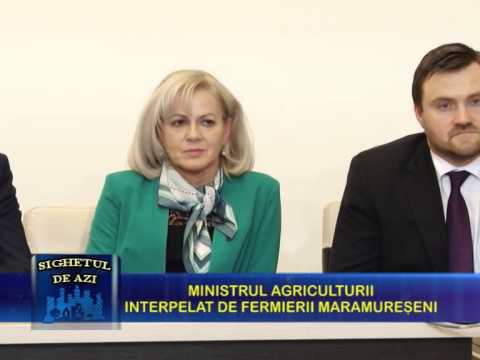 Sighetul de Azi 24 Februarie -  Ministrul Agriculturii interpelat de fermierii Maramureseni P2