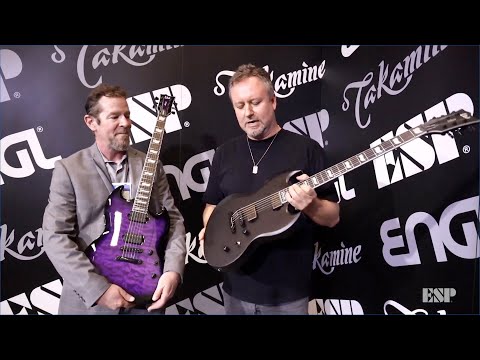 ESP LTD Viper-1000 Baritone Black Satin