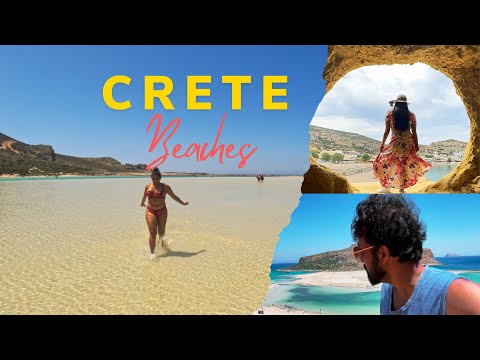 5 BEST Beaches in CRETE (Greece) in 2023 🇬🇷
