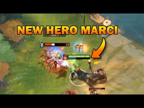 New Dota 2 Hero Marci Mid kills Qop