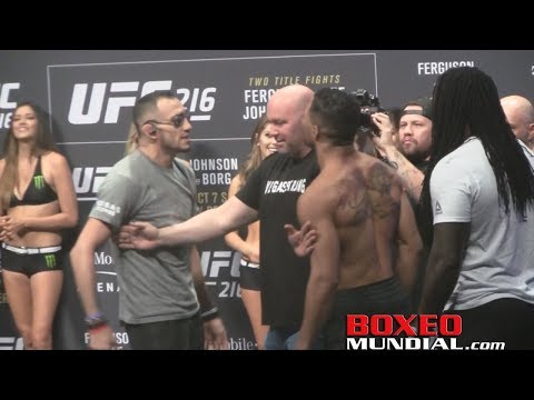 UFC 216 Ceremonial Weigh-in: Tony Ferguson (155) vs Kevin Lee (154.5)
