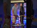 Oscar Valdez STARES DOWN Emanuel Navarrete at INTENSE first face off!