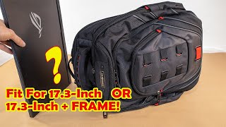 17.3-INCH IS JUST SCREEN SIZE NOT FIT - Samsonite Tectonic PFT Laptop Backpack Unboxing