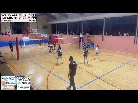 🔴 Live Serie D playout: Volley Art vs Katinka Travel