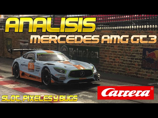 Vídeo relacionado con SCALEXTRIC - Coche de Carreras Original - Coche Slot Escala 1:32 (Mercedes AMG GT3 - Tarmac)