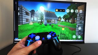 How to play Asphalt 9 Legends Unite and Mini Block Craft with a joystick on a Windows computer (PC)?