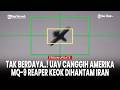 Ledakan Di Udara Terekam Jelas Gegara IRGC Tembak Drone Canggih AS