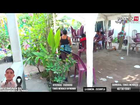 EN VIVO EN LA GOMERA, ESCUINTLA , DESCANZA EN PAZ GERARDO MENDOZA RAYMUNDO