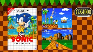 Sonic GX - Amstrad GX4000 & Amstrad Plus.