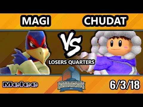 DHATX18 SSBM - Liquid'Chudat (Ice Climbers) vs Magi (Falco) - Smash Melee Losers Quarters