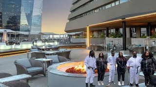 SANDTON SUN HOTEL. CELEBRATING MY HUSBANDS BIRTHDAY