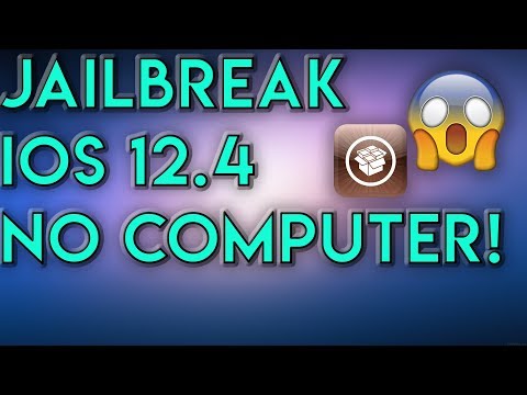 Jailbreak iOS 12.4 🔥 Install Cydia on 12.4 (NO COMPUTER) 🔥 A12
