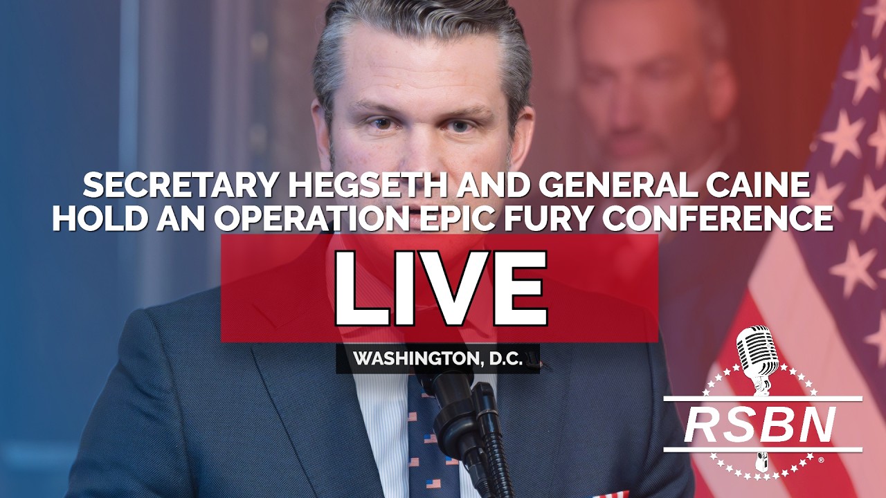 LIVE: Secretary Hegseth and General Caine Hold an Operation Epic Fury Press Conference - 03/04/26
