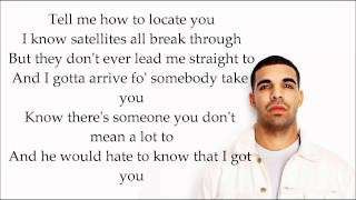 Drake ft. Chris Brown Yamaha Mama ( Lyrics on Screen )