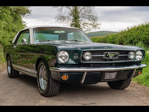 1966 Ford Mustang GT Hardtop 302 V8 Tremec T5 Manual | Ivy Green