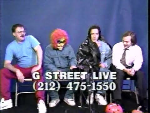 G Street Live - Halloween (1990s) New York Public Access TV Show