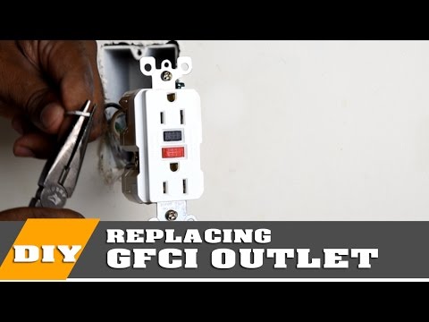 How to install or replace a GFCI Outlet