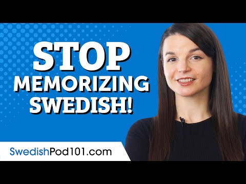 How to Get Used to Swedish Words