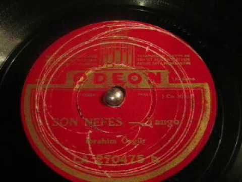 IBRAHIM ÖZGÜR, SON NEFES, tango TURC, 78T disque ODEON