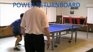 preview picture of video 'California table tennis with Returnboard - Marina 2012'