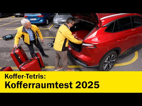Suitcase Tetris: Testing the trunks of 42 cars | ÖAMTC auto touring