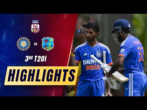 India vs West Indies | 3rd T20I Highlights | Streaming Live on FanCode
