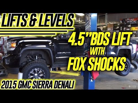 Lift & Levels: 2015 GMC Sierra Denali, 4.5" BDS Lift w/Fox Shocks