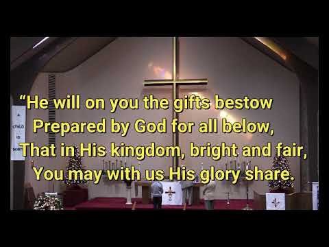 2020 12 25 From Heaven Above to Earth I Come