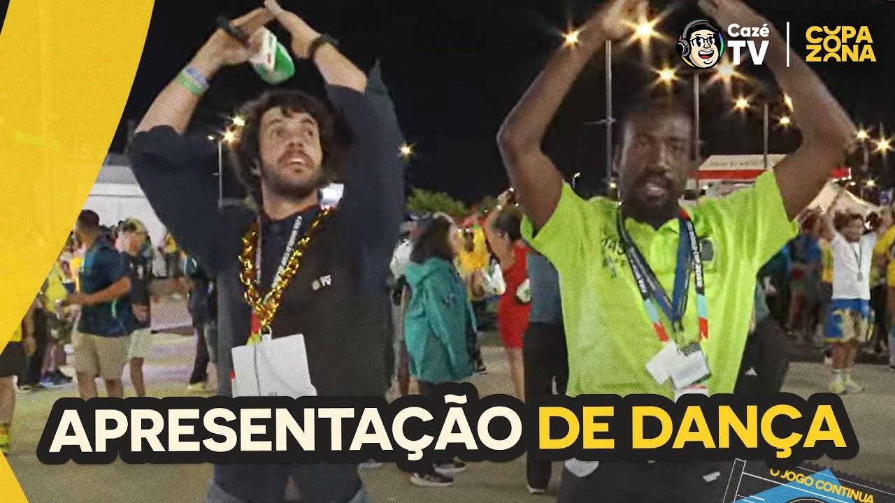 BATALHA DE DANÇA! DEFANTE DESAFIA O SEGURANÇA DO ESTÁDIO | COPAZONA