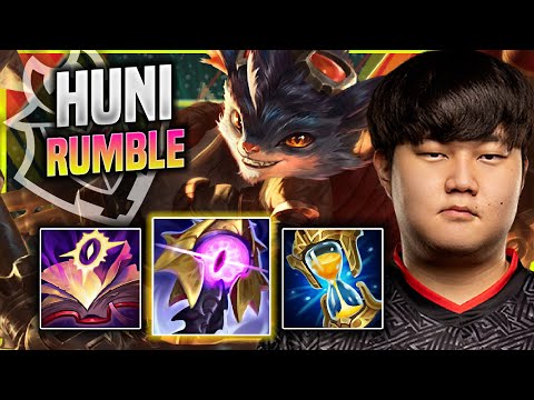 WHEN HUNI PLAYS RUMBLE TOP! - TSM Huni Plays Rumble TOP vs Gnar! | Season 11