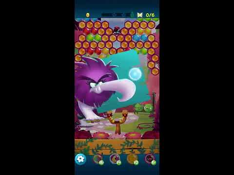 Angry Birds Pop Level 803 using Daily Guest Star Zeta + Win Streak x 3