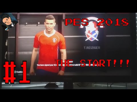 PES 2018 Become a Legend- PART 1