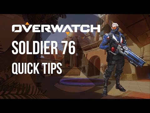 Soldier 76 Quick Tips | How to Play Soldier 76 in 2 Minutes | Soldier 76 Tutorial Overwatch