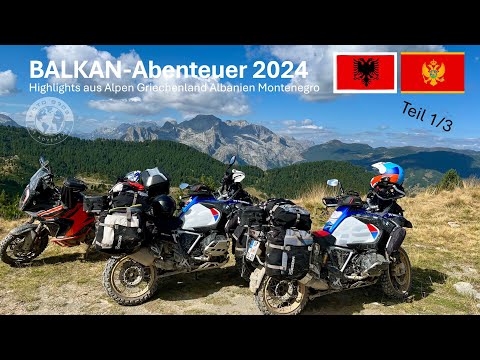 Motorradabenteuer Balkan 2024 Teil 1 KTM & BMW Anreise via Alpen Italien nach Griechenland