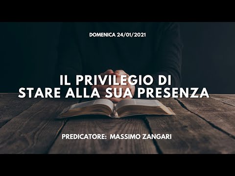 "Il privilegio di stare alla Sua presenza" - Culto Domenicale 24/01/21 || ADI Misilmeri