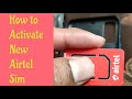 How to activate Airtel sim card | Airtel new sim activation process | Airtel sim kaise activate kare