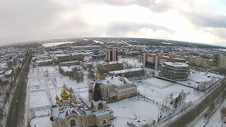 preview picture of video 'Пролетая над Мирным... 2015 г.'