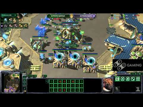 SeKo Starcraft - GCC Finals Game #1 - epikfaal vs Sjors
