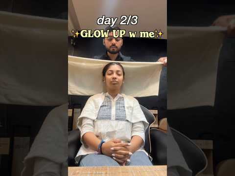 getting Hair Spa FIRST time💆🏻‍♀️ #shorts #trending